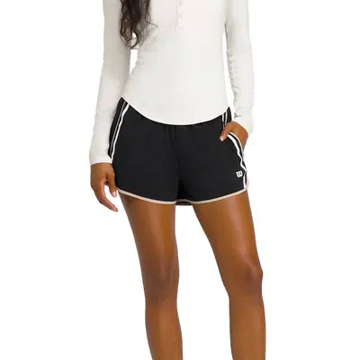 Wilson Ellyn Sportshort Dames Zwart