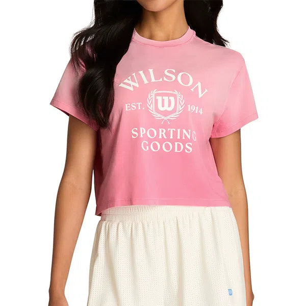 Wilson Harper Dames T-Shirt - Roze