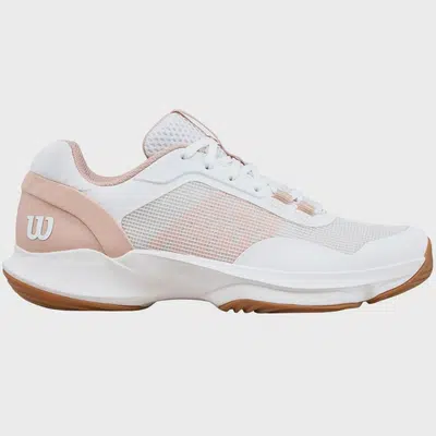 Wilson Hurakn Pro V2 Dames Wit / Roze