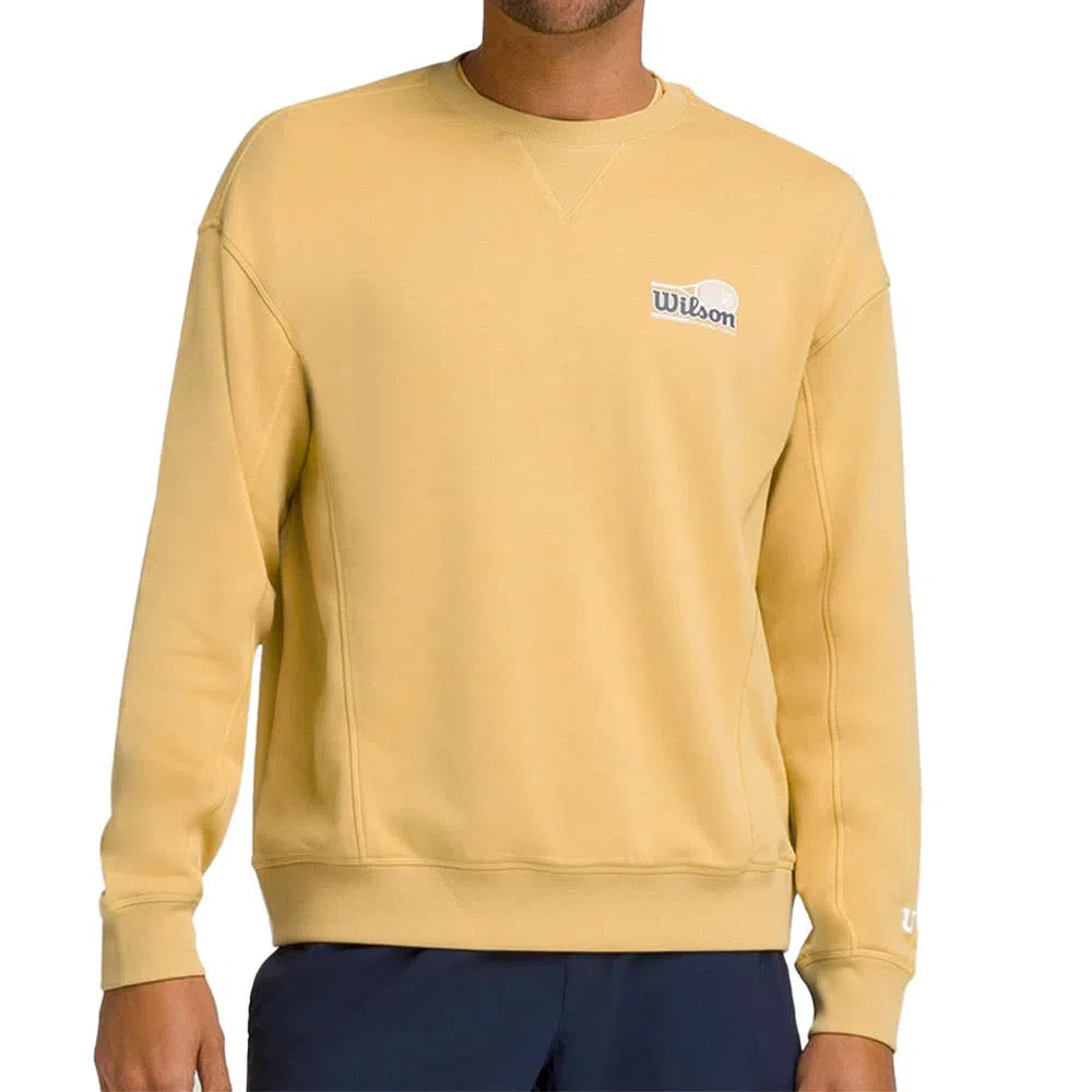 Wilson Parkside Crew Sweater Goud