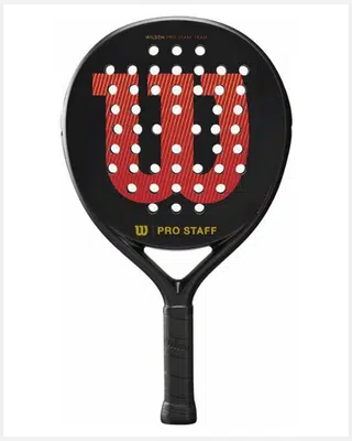 Wilson Pro Staff V2 Team Zwart