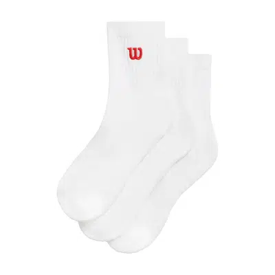 Wilson Quarter Sokken Wit 3-Pack