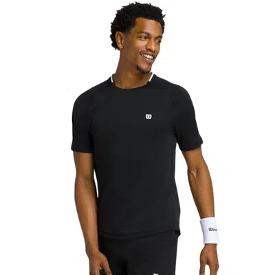 Wilson Serve Out T-Shirt Zwart