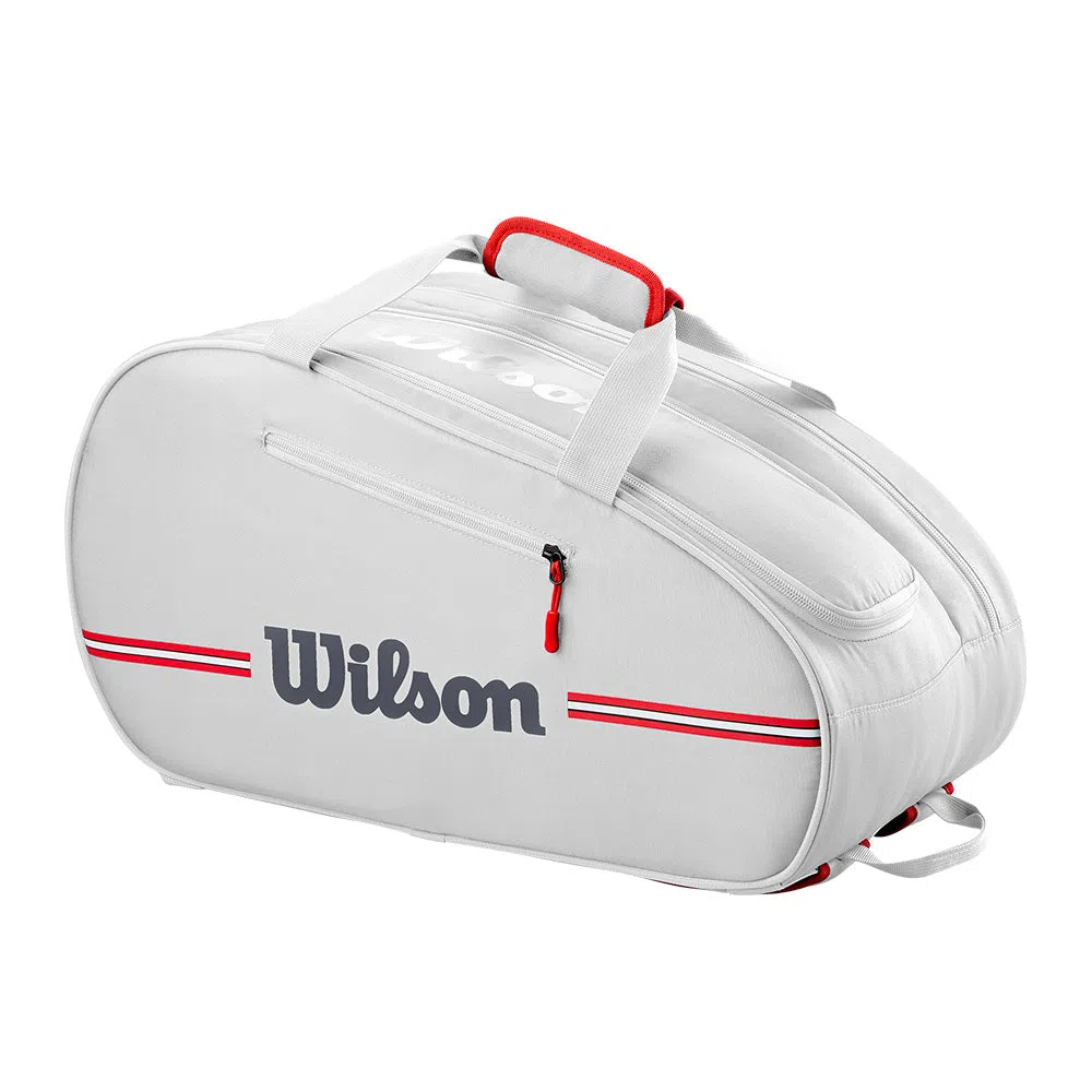 Wilson Team Padel Tas Gebroken Wit