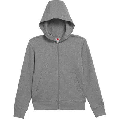 Wilson Team Parkside Full Zip Hoodie Junior Grijs