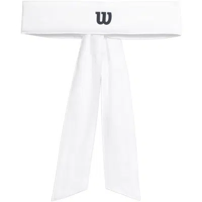 Wilson Tie Hoofdband Wit