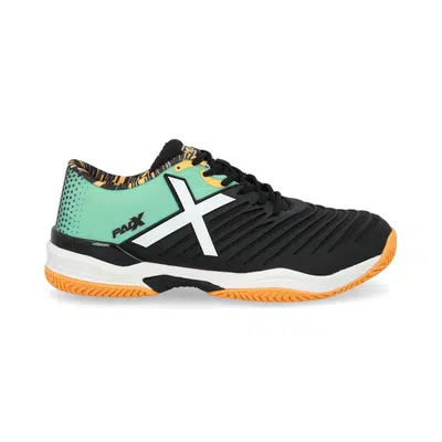 Munich PadX 61 Zwart/Groen Padel Schoenen